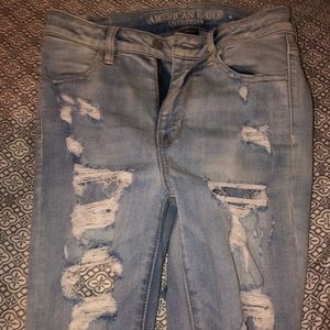 American Eagle high waisted jeans